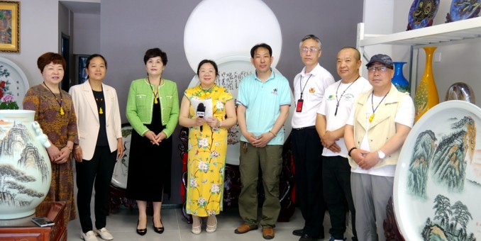 中國(guó)文藝名家展覽館淄博館揭牌，落戶淄博博林陶瓷琉璃藝術(shù)院