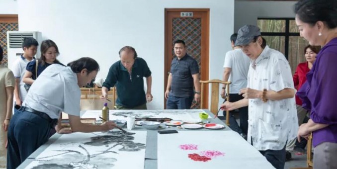 水墨染秋韻，書香沁梨園—— 記大興區(qū)梨花村書畫交流活動