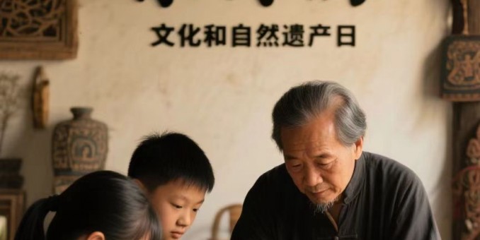 文化和自然遺產(chǎn)日在樂訂坊體驗(yàn)非遺手工