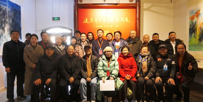 迎馬年書(shū)畫(huà)名家鄧凌鷹 朱文 桑一田邀請(qǐng)展在京開(kāi)幕