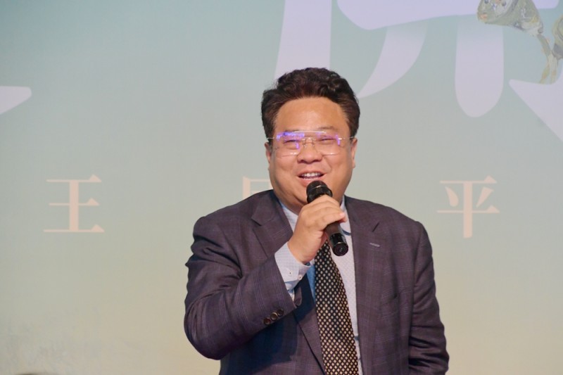 點(diǎn)擊打開原圖 《蓮開盛世》王國平禪境油畫展5月1日在中華世紀(jì)壇開幕