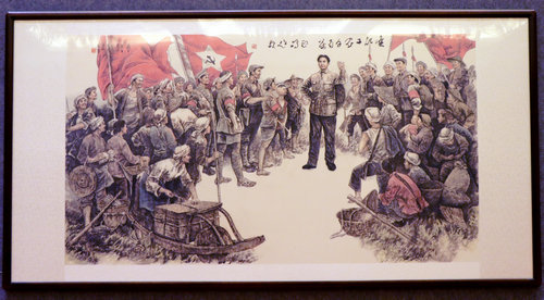 “井岡山放歌”王云鵬鵬體草書及友人書畫展在吉安舉行 “井岡山放歌”王云鵬鵬體草書及友人書畫展在吉安舉行