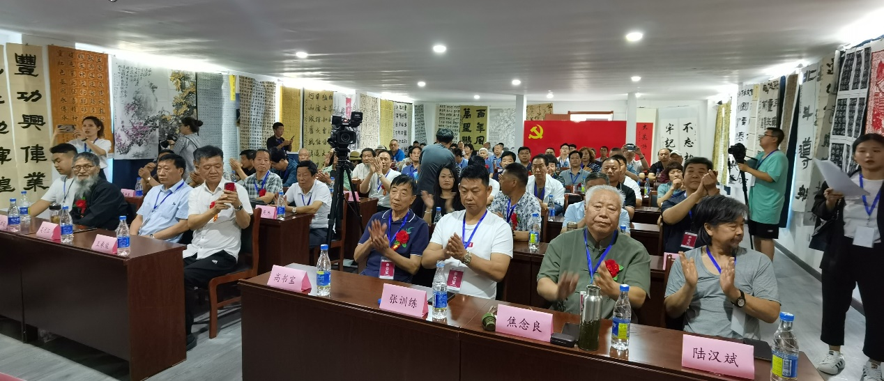 &ldquo;冀南山底抗日地道杯&rdquo;詩書畫印藝術風采展暨紅色文化采風行在河北邯鄲市峰峰礦區(qū)舉行