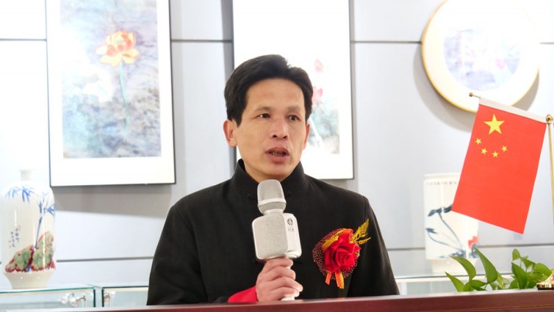 &ldquo;荷風(fēng)逸趣＂&mdash;林清泉荷花作品展在京展出